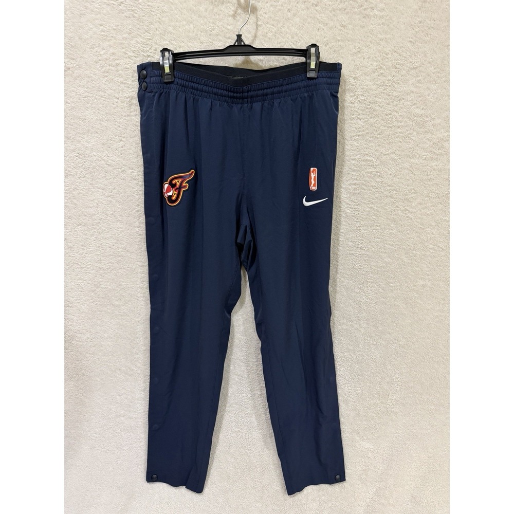 Nike Dri Fit Indiana Fever Women's Medium WNBA Tear Away Track Pants Navy - Flaw